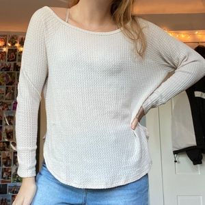 Forever 21 waffle knit top